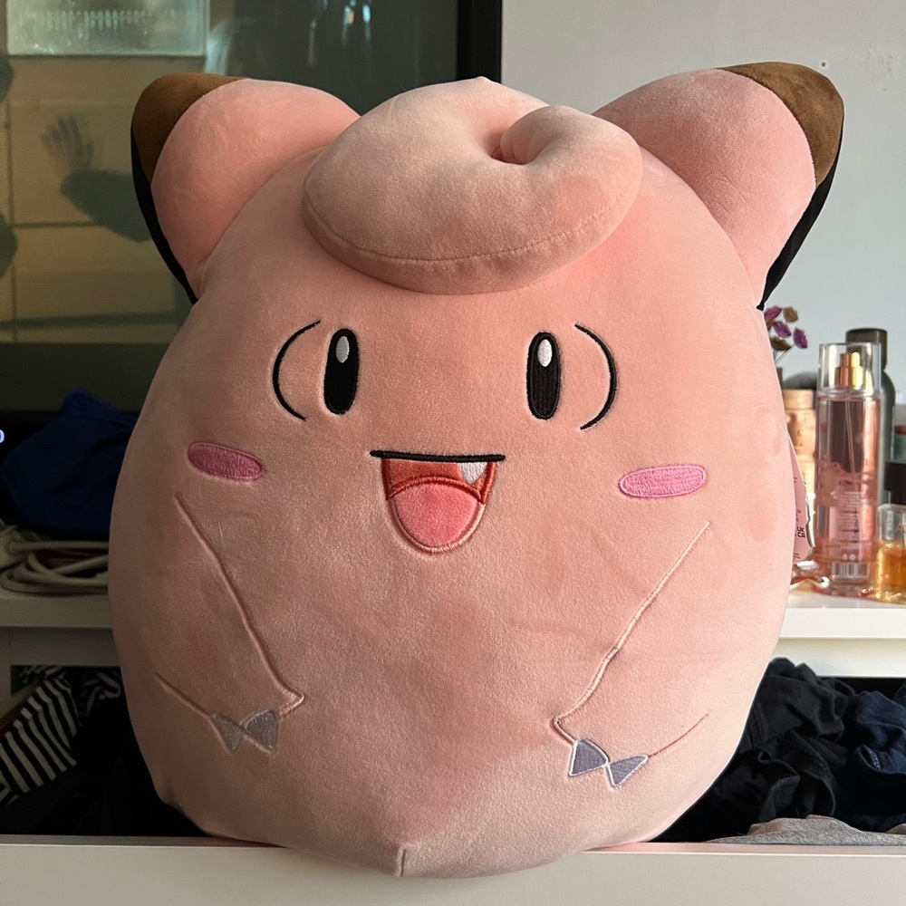 Clefairy squishmallow 20”